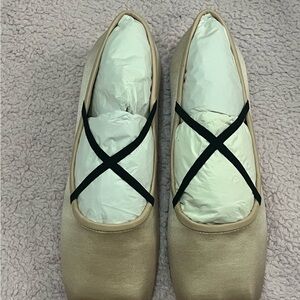 Sandy Liang Satin Ballet Flats